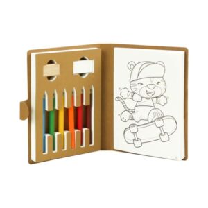 Eco-Friendly Drawing Pad Set, Colored Pencils Sharpener Eraser