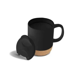 EKONU – Ceramic Mug with Cork Base (330ml)
