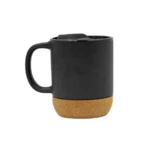 EKONU – Ceramic Mug with Cork Base (330ml)