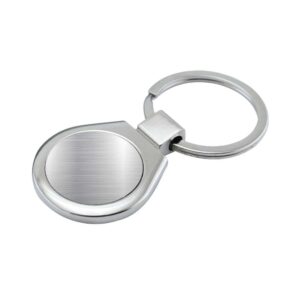 Round Metal Keychain – 2 Side Branding Area