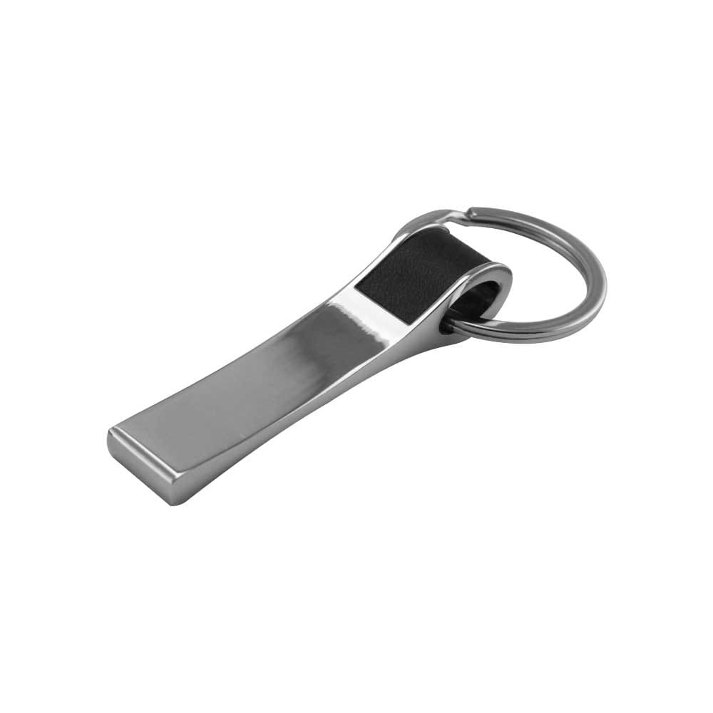 ev kc 27 silver long metal keychain 2 side branding area 1 Silver Long Metal Keychain - 2 Side Branding Area