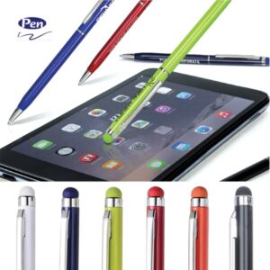 Extra Slim Aluminium Stylus Ball Pen