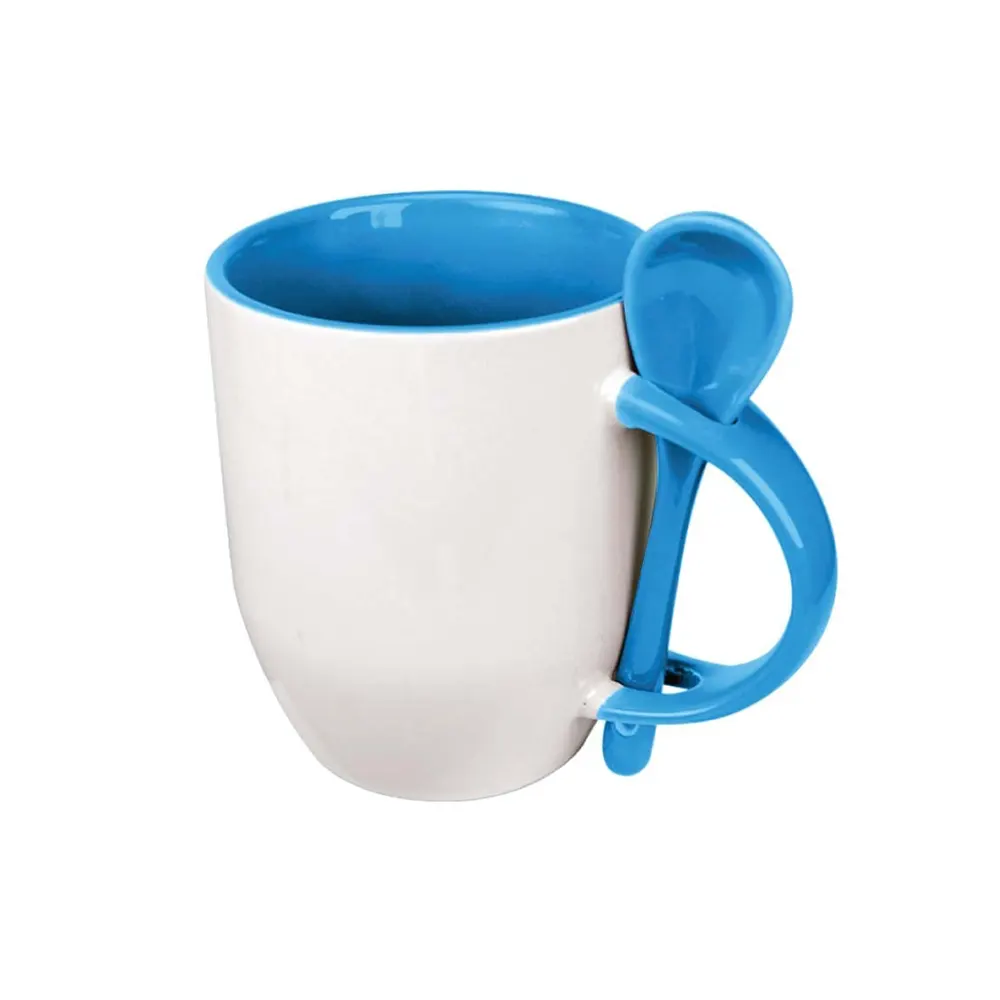 flovio two tone ceramic mug with spoon gift ready drinkware skyblue 1 FLOVIO - Two Tone Ceramic Mug with Spoon (325ml / 11oz) - Image 8