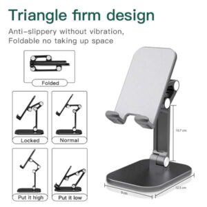 Foldable Adjustable Table Stand Holder