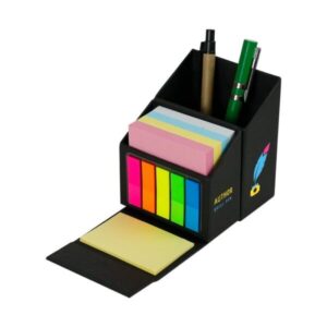 Foldable Memo Pad Sets with Stationery and Pen Holder