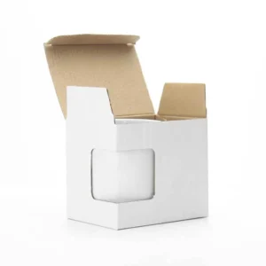 GOBO – White Sublimation Ceramic Mug in Window Gift Box 325ml / 11oz
