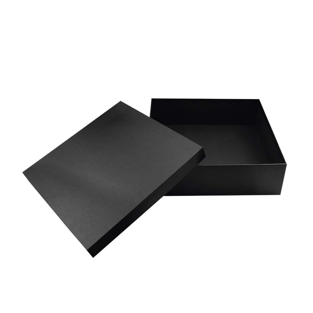 gs gb 41 xxl black cardboard gift box open XXL Black Cardboard Gift Box