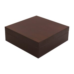 Luxury Wooden-Finish PVC Gift Box