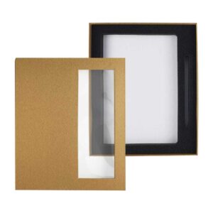 Notebook & Pen Gift Box with Clear Window