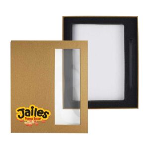 Notebook & Pen Gift Box with Clear Window