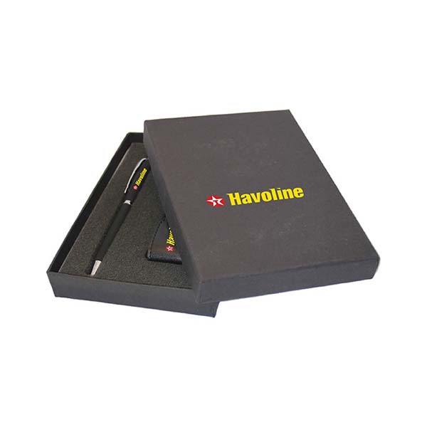 gs set2 25 pen usb gift set stylus pen leather usb printed Pen & USB Gift Set (Small Top Gift Box) - Image 2