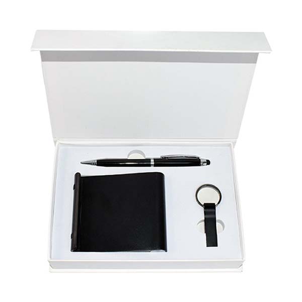 gs set3 22 office desk gift set mini usb stylus pen phone stand open Office Desk Essentials Gift Set (Small Magnetic Box) - Image 2