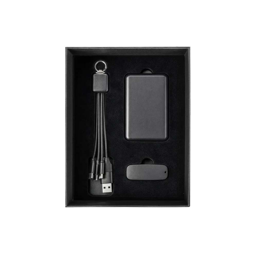 gs set3 55 light up magsafe power bank 64gb usb gift set open Light-Up MagSafe Power Bank & 64GB USB Gift Set - Image 2