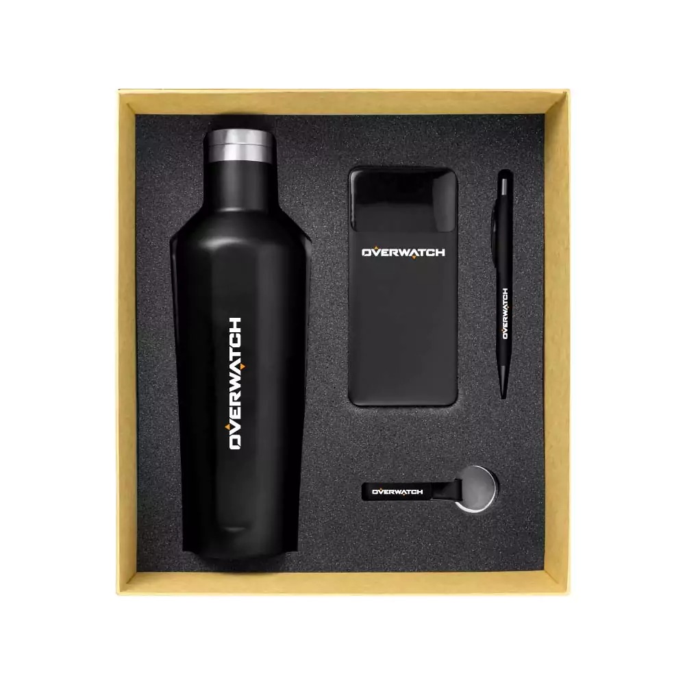 gs set4 03 4 piece black tech drinkware gift set printed 4-Piece Black Tech & Drinkware Gift Set - Image 3