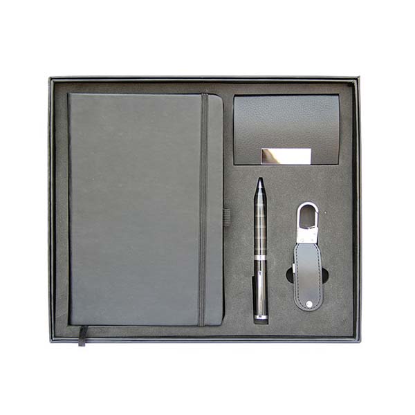 gs set4 36 office gift set card holder twist pen leather usb main Office Gift Set (Top Gift Box)