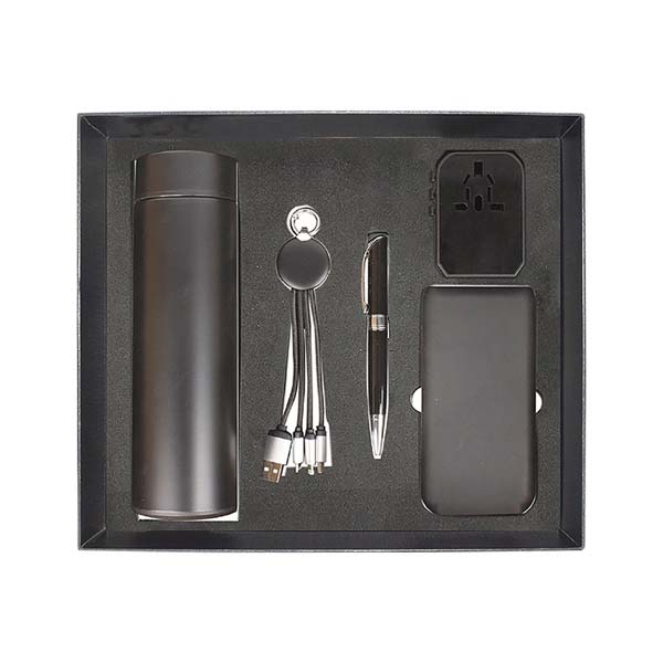 gs set5 09 office tech gift set light up cable travel adapter led bottle main Office & Tech Gift Set (Large Top Gift Box)