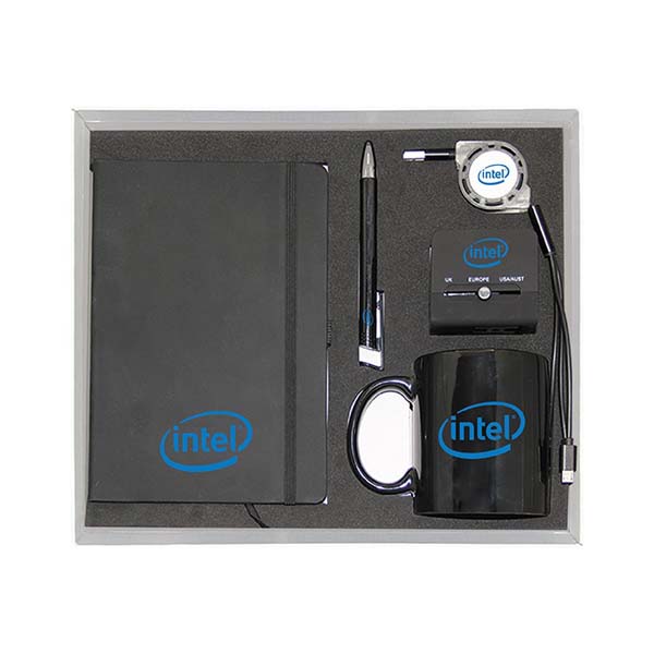 gs set5 15 office travel gift set 3 in 1 cable travel adapter coffee mug printed Office & Travel Gift Set (Large Top Gift Box) - Image 2