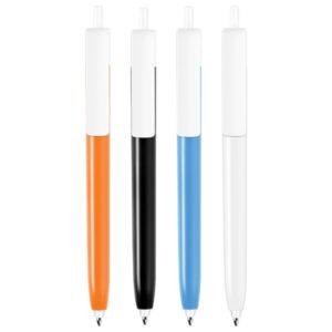 HM Design Click-Action Plastic Ball Pen