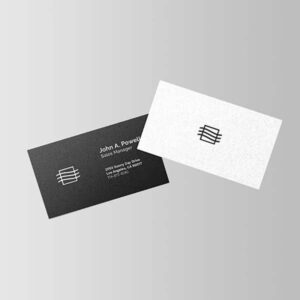 Ice Gold Business Cards