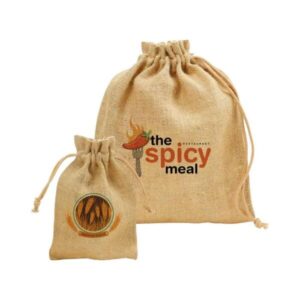 Jute Drawstring Pouches in A4 and A5 Size