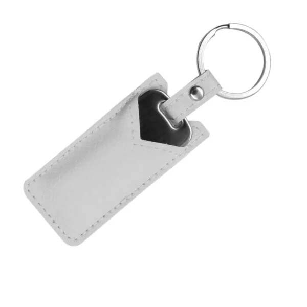 key shaped usb with leather case TG FD 113 wht Key Shaped USB with Leather Case - Image 3