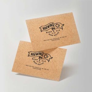 Kraft Business Cards