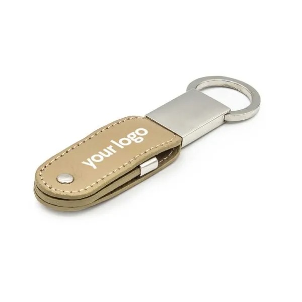leather key chain usb flash TG FD 126 printed Leather Key Chain USB Flash - Image 2