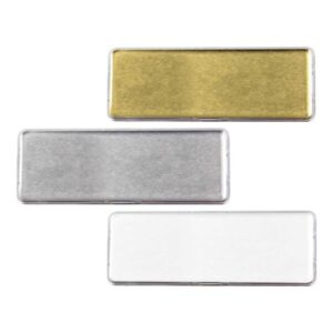 Lens Cover Rectangular Name Badges