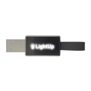 Light-Up Logo USB with Strap