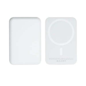 Magsafe Powerbank 10,000 mAh 15W Fast Wireless Charging-wht