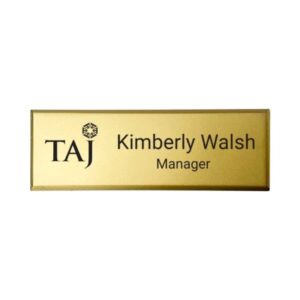 Name Badges with Safety Pin