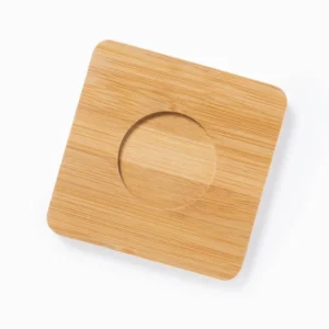 NECTO – Double Wall Borosilicate Espresso Cup Set with Bamboo Coasters (90ml)