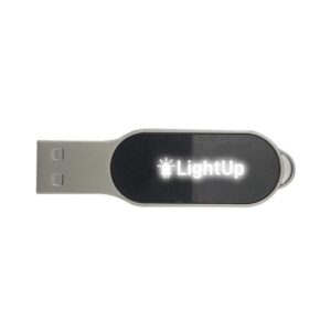 Oval Shaped Light-Up Logo USB 16GB