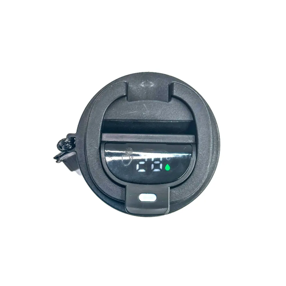 ovia smart led temperature display vacuum travel coffee mug black 2 OVIA - Smart LED Temperature Display Vacuum Travel Coffee Mug - Image 2