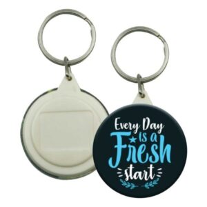 Plastic Keychain Button Badges