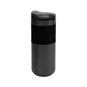 POURA – Double-Wall Stainless Steel Tumbler with Rubber Grip & Slide (532ml)