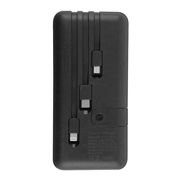 powerbank with inbuilt cables in 8000 mah TG PB 42 main Powerbank with Inbuilt Cables in 8000 mAh