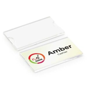 Reusable Acrylic Name Badges