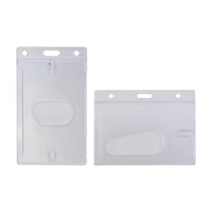 58 x 90 mm Rigid Flexible PVC ID Card Holders