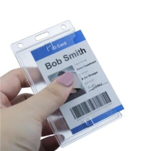 58 x 90 mm Rigid Flexible PVC ID Card Holders