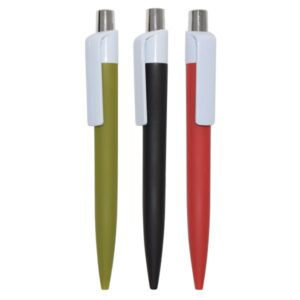Rubber-Coated Promotional Plastic Ball Pen