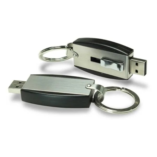 slide button usb with key holder TG FD 108 main Slide Button USB with Key Holder