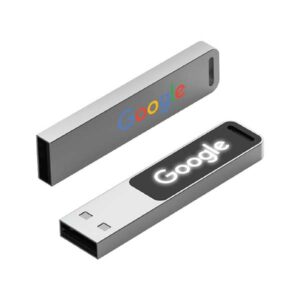 Slim Metal Led USB Flash Drives