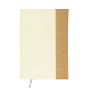 A5 Milk Carton Paper & Cork Split Cover Notebook