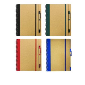 Recycled Cardboard Notebook With Recycled Pen