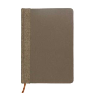 A5 Coffee Fiber Cover Notebook