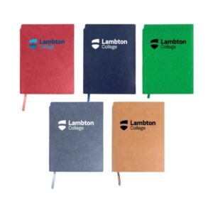 Soft PU Leather A5 Notebooks with Ribbon Bookmark