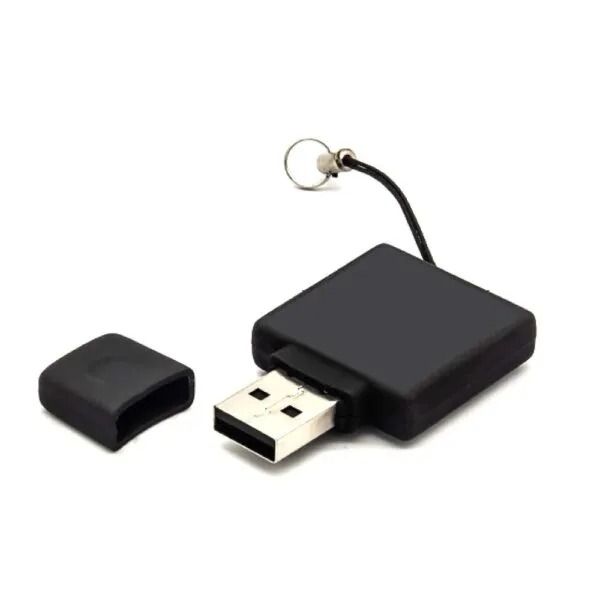 square black rubberized usb flash drives TG FD 119 main Square Black Rubberized USB Flash Drives
