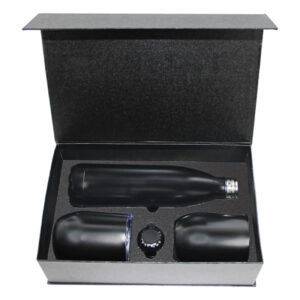 Stainless Steel Water Bottle & Coffee Mug Gift Set
