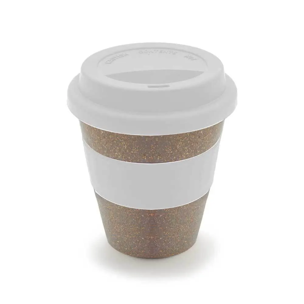 steinio bamboo fiber sip cup with silicone lid band white 1 STEINIO - Bamboo Fiber Sip Cup with Silicone Lid & Band (350ml) - Image 5